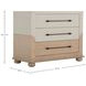 Crestline Cerused Natural and White 3 Drawer Chest