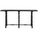 Kirkwood Cerused Forest Black Rectangular Console Table