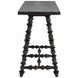 Kirkwood Cerused Forest Black Rectangular Console Table
