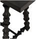 Kirkwood Cerused Forest Black Rectangular Console Table