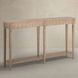 Peterson Bleached Natural Rectangular Long Console Table