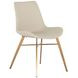 Hines White Upholstered Dining Chair