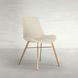 Hines White Upholstered Dining Chair