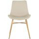 Hines White Upholstered Dining Chair