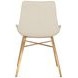 Hines White Upholstered Dining Chair