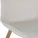 Hines White Upholstered Dining Chair