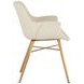 Channing White Upholstered Dining Chair