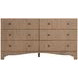 Princeton Blonde Natural 6 Drawer Dresser