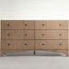 Princeton Blonde Natural 6 Drawer Dresser