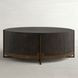 Clifton Cerused Forest Black Round Cocktail Table