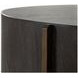 Clifton Cerused Forest Black Round Cocktail Table