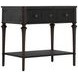 Andrea Dark Stained Oak 1 Drawer Nightstand