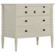 Jennifer Antique Chalk White 4 Drawer Chest