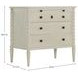 Jennifer Antique Chalk White 4 Drawer Chest