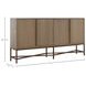 Carol Light Natural Blonde 4 Door Sideboard