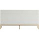Robinson Sesame White and Stained Gold 4 Door Sideboard