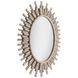Jean Michel Antique Gold Oval Accent Mirror