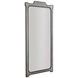 Chantel Aged Antique and Black Rectangular Wall Mirror
