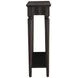 Peterson Dark Stained Oak Rectangular Small Console Table