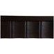 Peterson Dark Stained Oak Rectangular Small Console Table