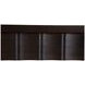 Peterson Dark Stained Oak Rectangular Small Console Table