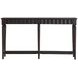 Peterson Dark Stained Oak Rectangular Long Console Table
