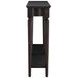 Peterson Dark Stained Oak Rectangular Long Console Table
