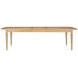 Mathis Bleached French Oak 106" Extendable Rectangular Dining Table