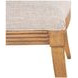 Knox Strai Sand Performance Fabric Dining Chair