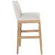 Gaston Slipaway Sand Performance Fabric Bar Stool