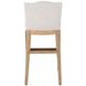 Gaston Slipaway Sand Performance Fabric Bar Stool