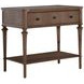 Andrea Satin Oak 1 Drawer Nightstand