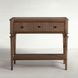 Andrea Satin Oak 1 Drawer Nightstand