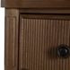 Andrea Satin Oak 1 Drawer Nightstand