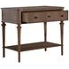 Andrea Satin Oak 1 Drawer Nightstand