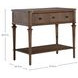 Andrea Satin Oak 1 Drawer Nightstand