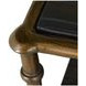 Reese Cerused Forest Black and Dark Antique Brass 2 Drawer Nightstand