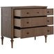 Andrea Satin Oak Panel Bedroom Set