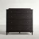 Glenwood Cerused Brown and Agros White 4 Drawer Chest