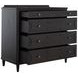 Glenwood Cerused Brown and Agros White 4 Drawer Chest