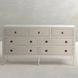 Caroline Cerused White 7 Drawer Dresser