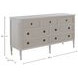 Caroline Cerused White 7 Drawer Dresser