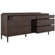Glenwood Cerused Brown 6 Drawer Dresser