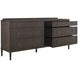 Glenwood Cerused Brown 6 Drawer Dresser