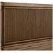 Andrea Satin Oak King Panel Bed