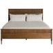 Andrea Satin Oak Panel Bedroom Set