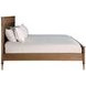 Andrea Satin Oak Panel Bedroom Set