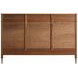 Andrea Satin Oak Panel Bedroom Set