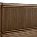 Andrea Satin Oak Queen Panel Bed