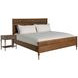Andrea Satin Oak Panel Bedroom Set